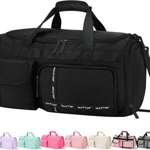 Gym Bag for Women Men Travel Duffle Bag Large Capacity Carry On Weekender Overni